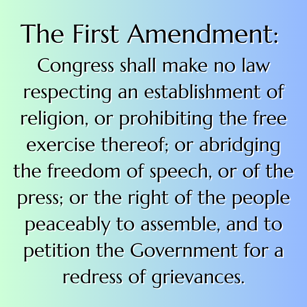 The First Amendment